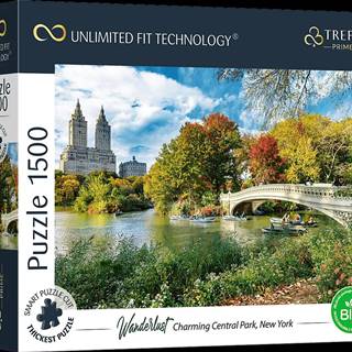 Trefl Puzzle UFT Wanderlust: Čarovný Central Park,  New York 1500 dielikov