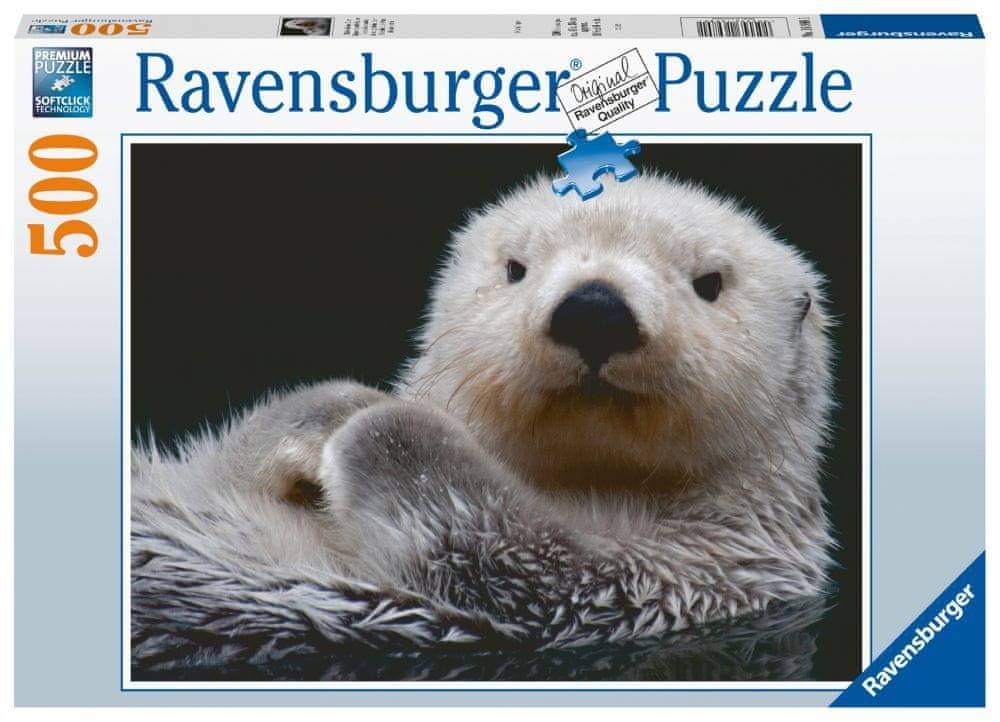 Ravensburger  Puzzle Roztomilé malé vydra 500 dielikov značky Ravensburger