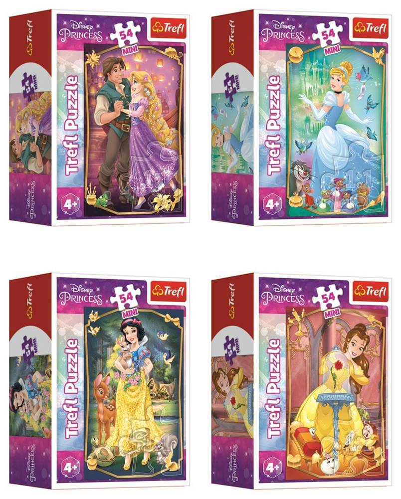Trefl  Displej Puzzle Disney princeznej 54 dielikov (40 ks) značky Trefl