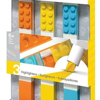 LEGO Zvýrazňovače,  mix farieb - 3 ks