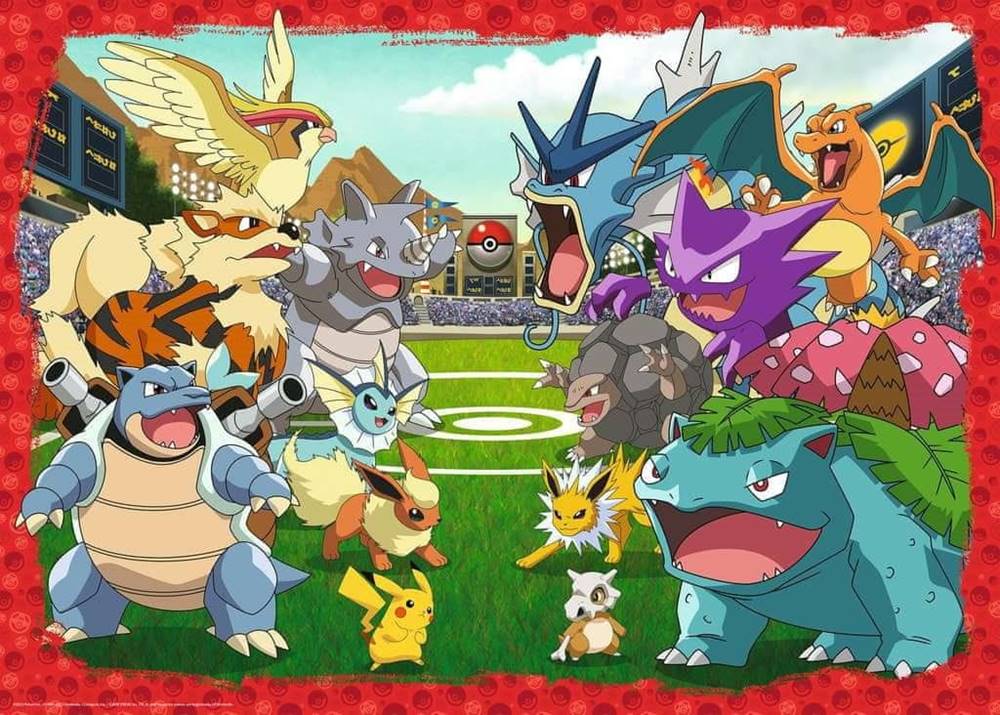 Ravensburger  Puzzle Pokémon: Pomer sily 1000 dielikov značky Ravensburger