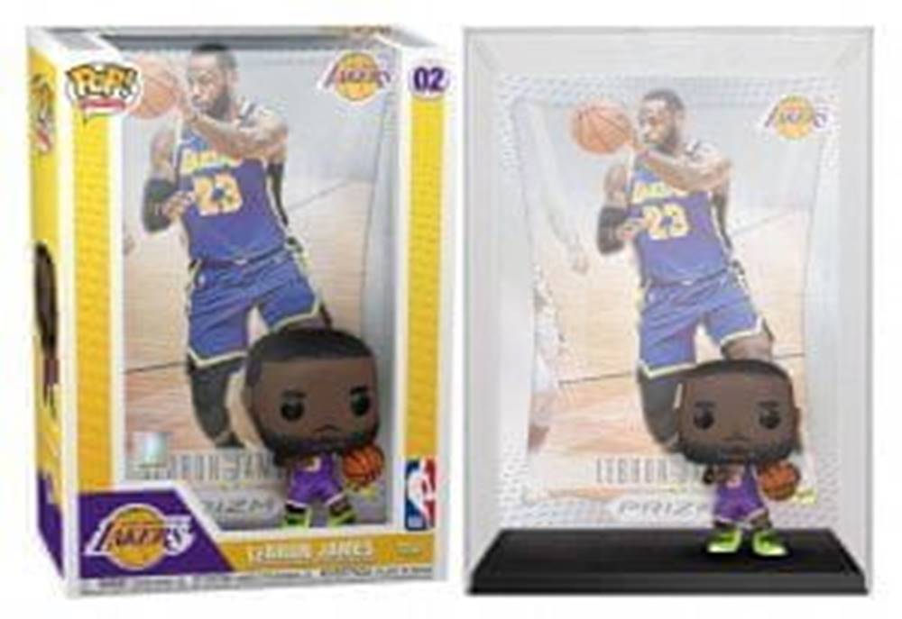 Funko  POP Zberateľská figúrka Basketball NBA Trading Cards LeBron James 02 značky Funko