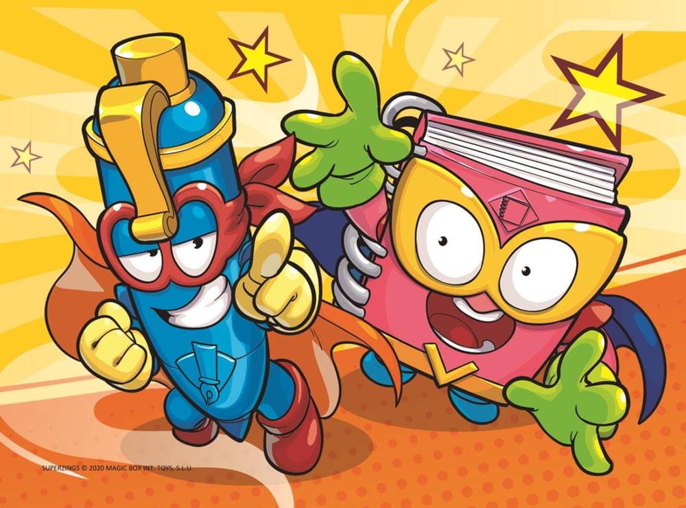 Trefl  Puzzle Kid Kazoom a Super Zings: Pripravení 20 dielikov značky Trefl