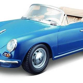BBurago Porsche 356B Cabriolet 1961 modrá 1:18