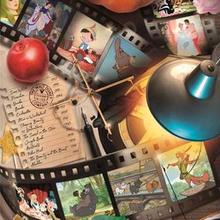 Clementoni Puzzle Disney 100 rokov: Filmová klasika 1000 dielikov