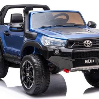 Lean-toys  Toyota Hilux batérie auto modré maľované značky Lean-toys