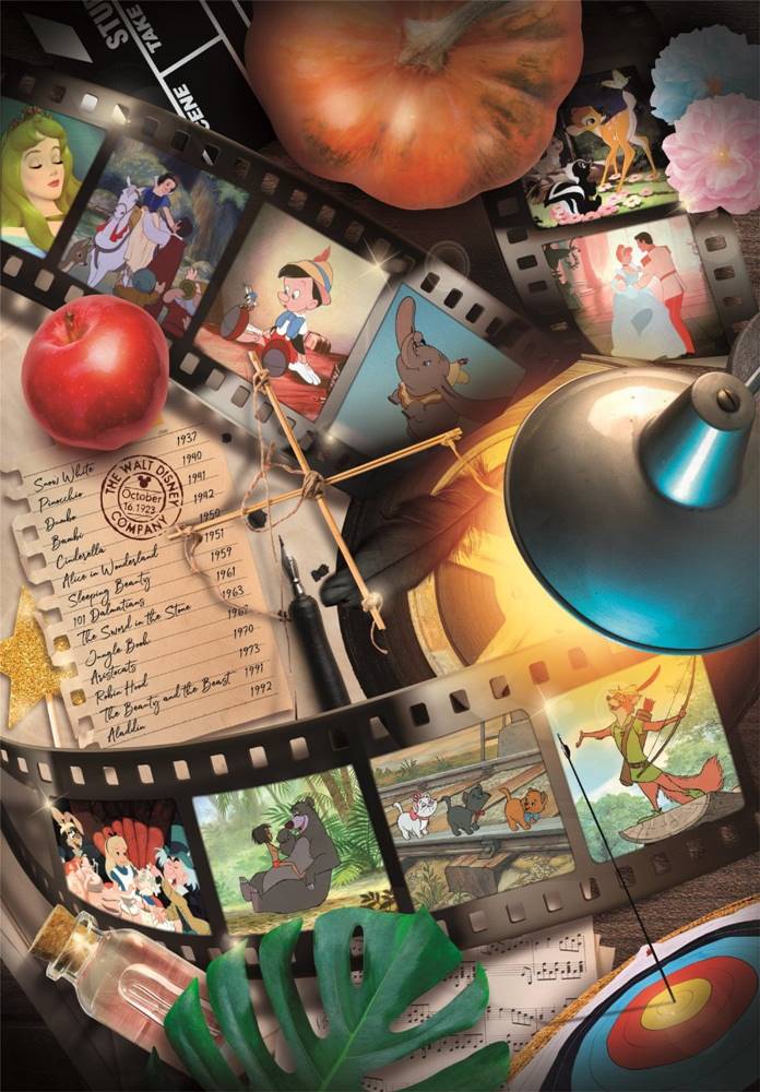 Clementoni  Puzzle Disney 100 rokov: Filmová klasika 1000 dielikov značky Clementoni