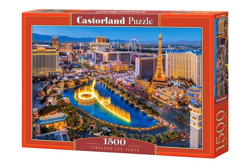 JOKOMISIADA  Puzzle 1500 ks. Úžasné Las Vegas značky JOKOMISIADA