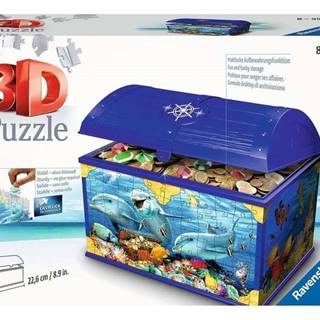 Ravensburger  3D puzzle truhla Podmorský svet 223 dielikov značky Ravensburger