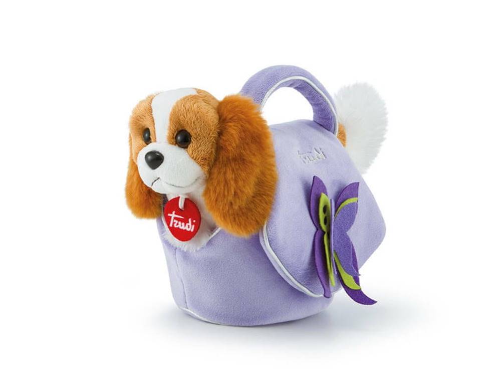 Trudi  PETS - Módna taška s maznáčikom,  fialová s motýlikom,  0m+ značky Trudi