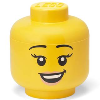 LEGO Úložná hlava (veľkosť L) - šťastné dievča