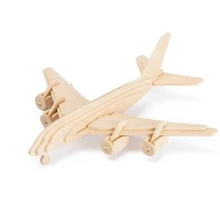 Drevené 3D puzzle - Civilné lietadlo