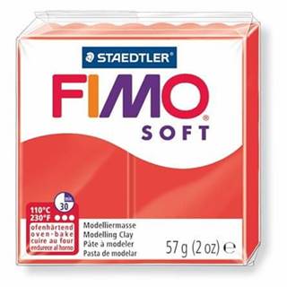 FIMO Modelovacia hmota soft 8020 56 g červená,  8020-24