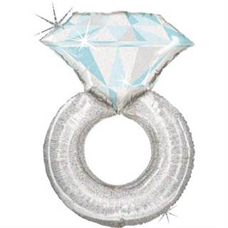 Grabo Nafukovací balónik prstienok s diamantom 97 cm