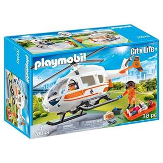 Playmobil  Záchranný vrtulník ,  Nemocnica,  38 dielikov značky Playmobil