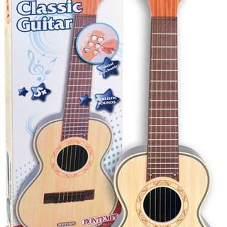 BONTEMPI Klasická gitara so 6 kovovými strunami 70 x 22, 5 x 8 cm - použité