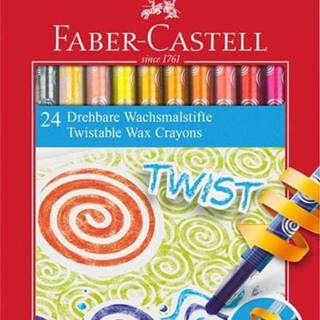 Faber-Castell Voskovky vysúvacie Twist set 24 farebné
