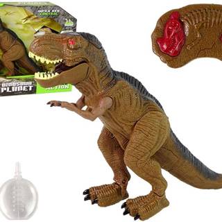 Lean-toys Dinosaurus Tyranosaurus Rex na diaľkové ovládanie R/C so zvukom pary