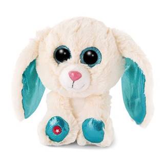 NICI  Plyšový zajačik ,  Wolli-Dot,  15 cm,  farba béžová/tyrkysová značky NICI