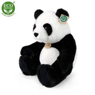 Rappa  Plyšová panda sedící 31 cm ECO-FRIENDLY značky Rappa
