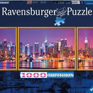 Ravensburger New York 1000 dielikov Panorama Triptychon