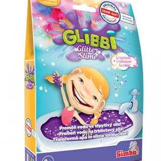  Sliz Glibbi Glitter Slime fialový trblietavý