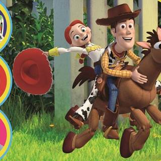 Trefl  Puzzle Toy Story 4: Woodyho jazda 54 dielikov značky Trefl