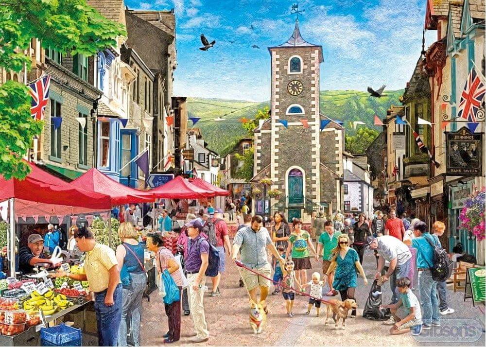 Gibsons  Puzzle Keswick,  Anglicko 1000 dielikov značky Gibsons