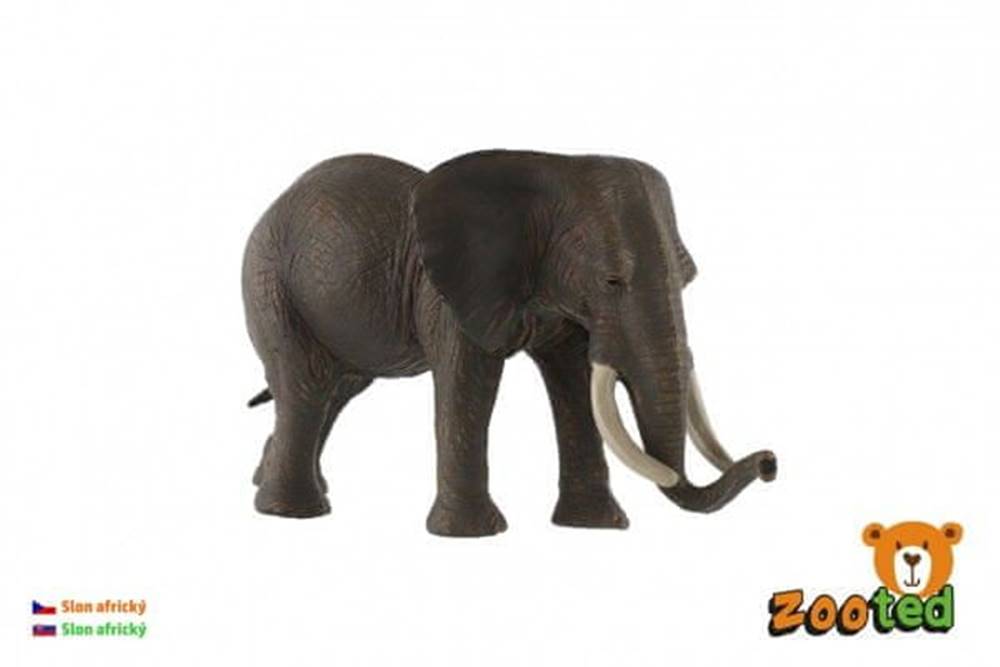 Slon africký zooted plast 17cm