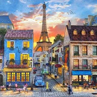 Castorland Puzzle Parížskej ulice 500 dielikov