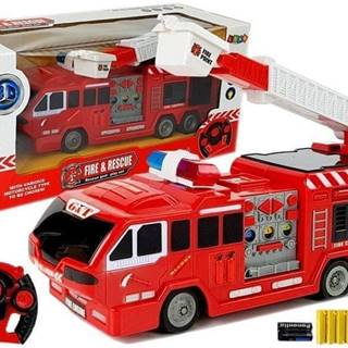 Lean-toys  Diaľkovo ovládané hasičské auto R/C 28cm značky Lean-toys