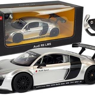 Lean-toys  R/C Audi R8 LMS Rastar 1:14 strieborná s diaľkovým ovládaním značky Lean-toys