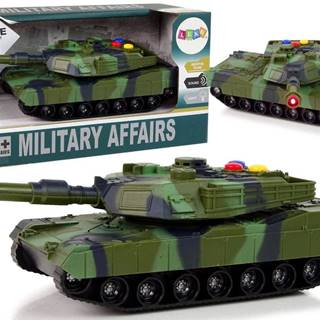Lean-toys  Vojenský tank 1:32 Moro Sound Light značky Lean-toys
