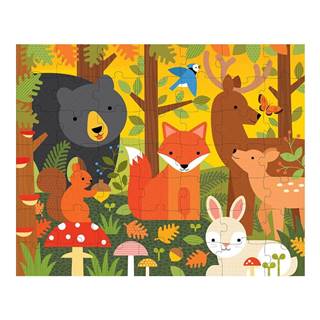 Petit collage Puzzle 2v1 lesní zvěř