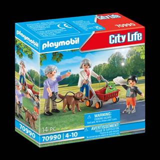Playmobil PLAYMOBIL City Life 70990 Starí rodičia s vnukom