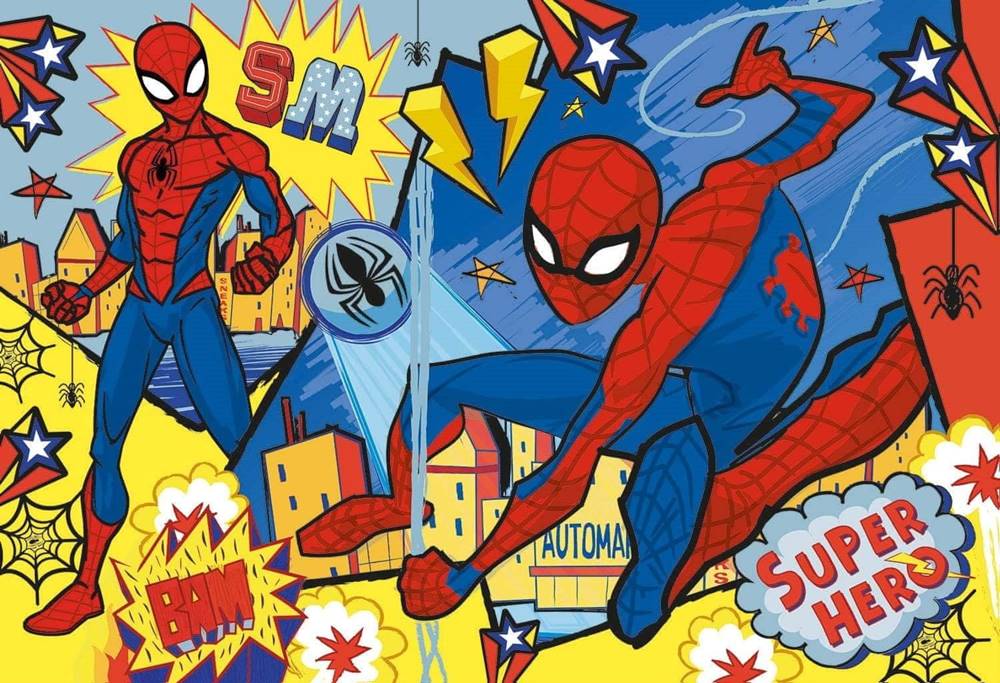 Clementoni  Puzzle Spiderman: Super Hero MAXI 24 dielikov značky Clementoni