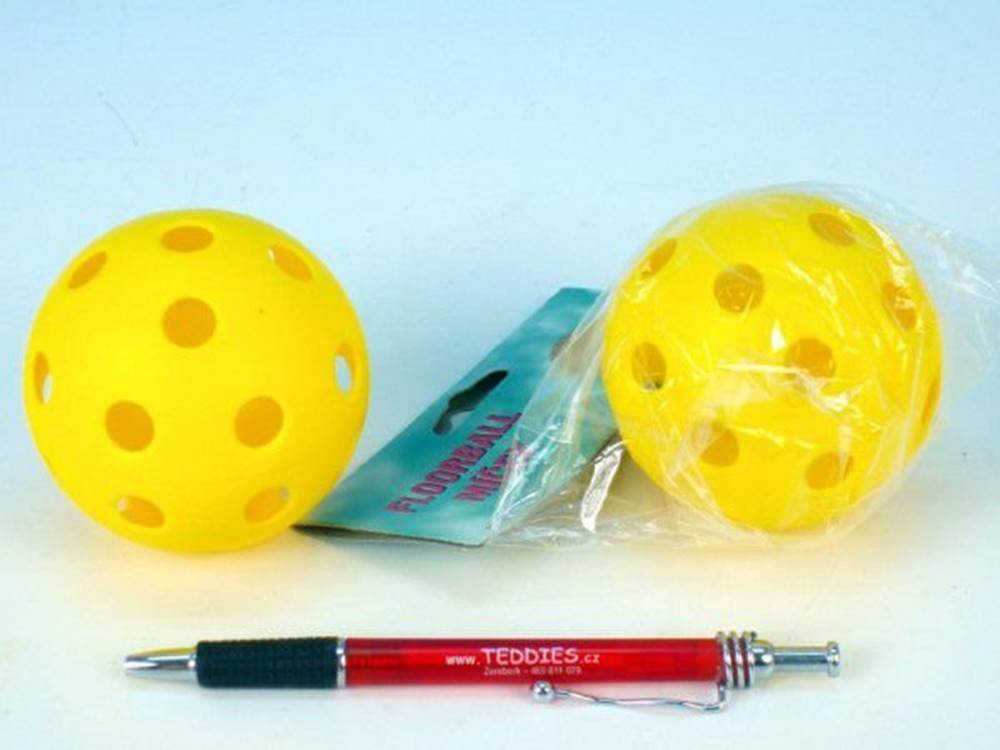 Greatstore  Floorball míč plast průměr 7cm asst 2 barvy v sáčku značky Greatstore