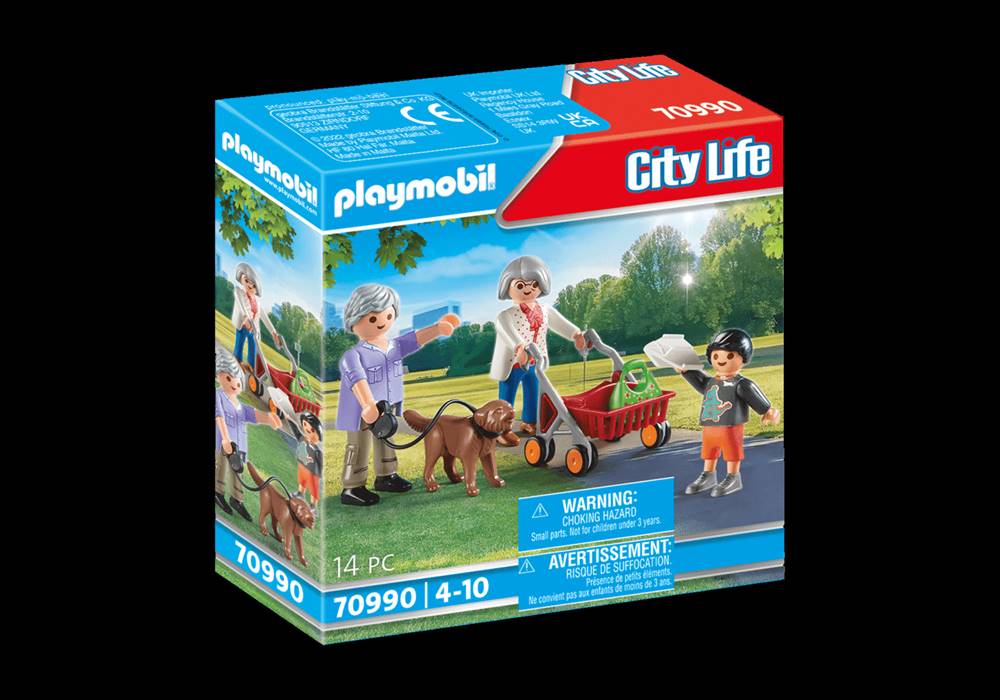 Playmobil   City Life 70990 Starí rodičia s vnukom značky Playmobil