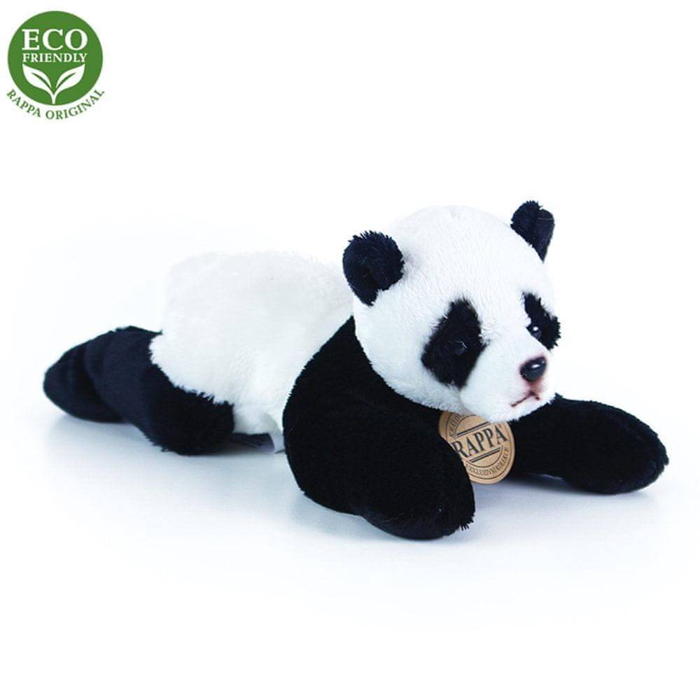 Rappa  Plyšová panda ležiaci 18 cm ECO-FRIENDLY značky Rappa