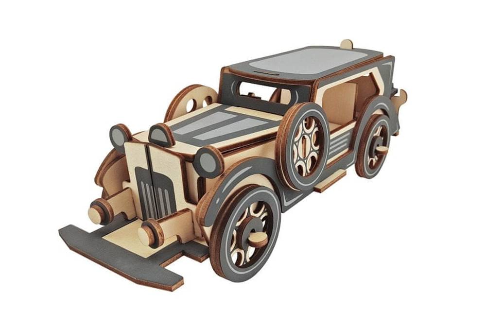 Woodcraft  Drevené 3D puzzle Stará limuzína značky Woodcraft