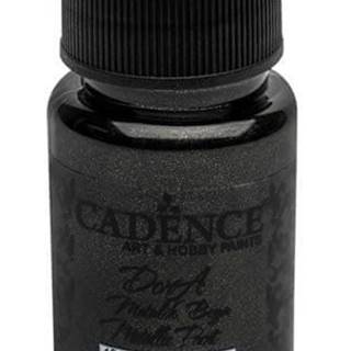 Cadence Akrylové farby Dora Metallic 50 ml,  čierna