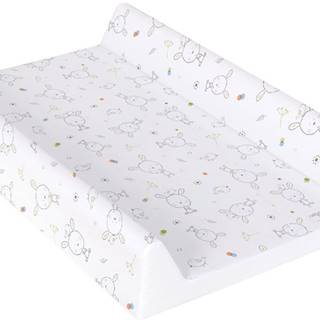 Ceba Baby Prebaľovacia podložka 2-hranná s pevnou doskou (50x70) Comfort Dream bodkami,  biela