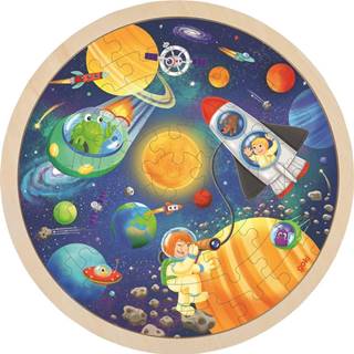 Goki Kruhové puzzle Vesmír 57 dielikov