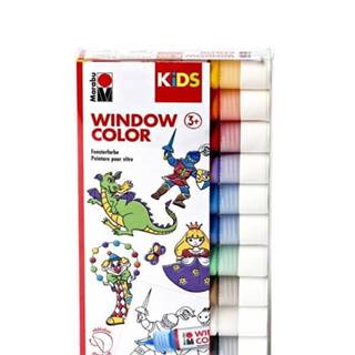 Marabu Sada KiDS Window Color 10 zlupovacích farieb