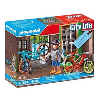 Playmobil BIKE WORKSHOP GIFT SET 70674,  BIKE WORKSHOP GIFT SET 70674