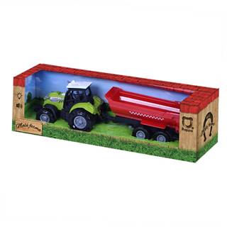Rappa  Traktor so zvukom a svetlom s červenou vlečkou značky Rappa