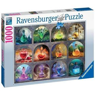 Ravensburger Ravensburger,  Puzzle 1000 prvkov,  Magické lektvary
