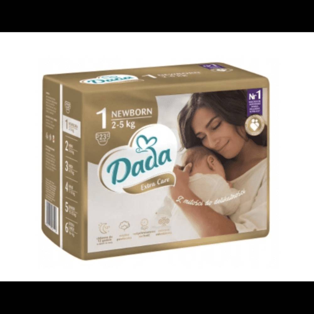 Dada   Extra Care 1 NEWBORN 23 ks / 2-5 kg značky Dada