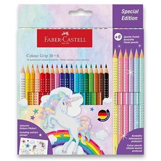 Faber-Castell Pastelky Colour Grip Unicorn súprava,  24 ks