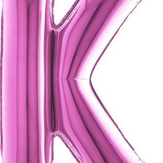 Grabo Nafukovací balónek písmeno K růžové 102 cm